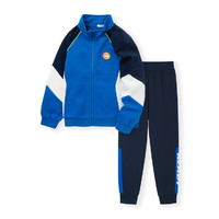 balabala 巴拉巴拉 208122104108-00388 男童运动套装 蓝色调 130cm