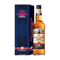 88VIP：Sir Edward’s 爱德华爵士 烟熏款 苏格兰 调和威士忌 40%vol 700ml