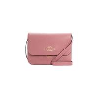 COACH 蔻驰 BRYNN系列 女士翻盖斜挎包 IMOUS 正粉色 中号