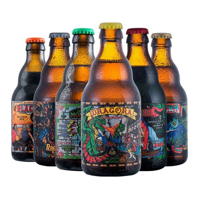 Enigma 密码大师(Enigma)6款混合装 精酿啤酒 330ml*6瓶 整箱装 比利时原装进口