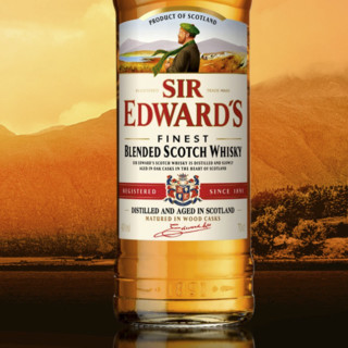 Sir Edward’s 爱德华爵士 烟熏款 苏格兰 调和威士忌 40%vol 700ml