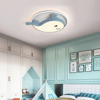 HAIDE LIGHTING 海德照明 HD-PL29119-36B LED卧室吸顶灯 梦幻蓝