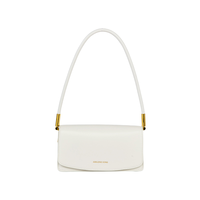 Amazing Song 女士单肩腋下包 86191122 烤瓷白 小号