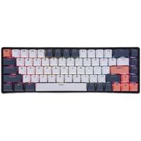 ROYAL KLUDGE RK G68 68键 2.4G蓝牙 多模无线机械键盘 蓝莓键帽 蓝白黄 TTC金粉轴 RGB