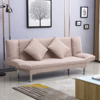 Tnukk 可折叠沙发床 卡其色 双人座 不带抱枕 棉麻款