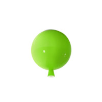 设计师的灯 彩色气球吸顶灯灯罩 绿色 25cm