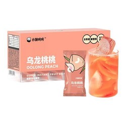 水獭吨吨 乌龙桃桃 超即溶水果饮 90g（有赠品）