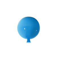 设计师的灯 彩色气球吸顶灯灯罩 蓝色 25cm