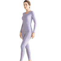 PROPOSS 邦保罗 女士圆领保暖内衣 PT240M50S 银灰 S