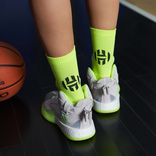 adidas 阿迪达斯 Posterize 男子篮球鞋 FW4343 白色/浅灰/深灰/浅绿 41
