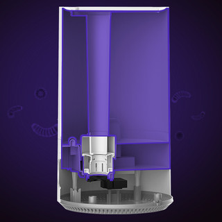 AUX 奥克斯 AJ-H827 加湿器 4.5L 白色 无极调控净化版