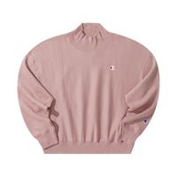 Champion 女士半高领卫衣 UW-109775 粉色 M