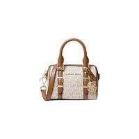 MICHAEL KORS 邁克·科爾斯 BEDFORD系列 女士手提波士頓包 32F9G06C0B149 香草白/橡果棕 迷你