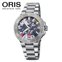 ORIS 豪利时 潜水系列 男士机械表 73377664150MB