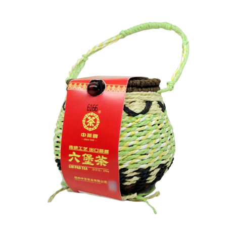 中茶 窖藏 D6166 六堡茶 黑茶 250g