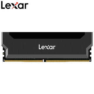 Lexar 雷克沙 冥王铠 DDR4 3200MHz 台式机内存 马甲条 黑色 16GB 8GBx2