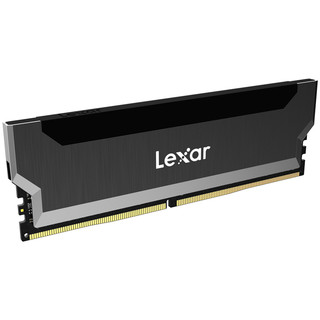 Lexar 雷克沙 冥王铠 DDR4 3200MHz 台式机内存 马甲条 黑色 16GB 8GBx2