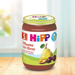 HiPP 喜宝 婴儿辅食果泥 西梅梨口味 欧洲原装进口 5个月以上可用