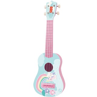 Fisher-Price 乐器尤克里里 宝宝早教音乐启蒙婴幼儿童乐器玩具开放式旋钮粉色GMFP034B生日礼物礼品