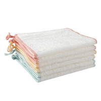 好媳妇 竹纤维抹布6片装 家用厨房不沾油百洁布 擦地桌子玻璃杯不掉毛易清洗洗碗巾