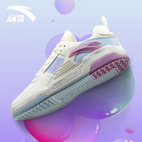 ANTA 安踏 女鞋板鞋小白鞋官方旗舰2022春季新款平底低帮时尚运动休闲鞋