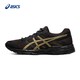 ASICS 亚瑟士 男鞋透气跑鞋运动鞋缓震舒适跑步鞋 GEL-CONTEND 4  黑色/金色 40.5