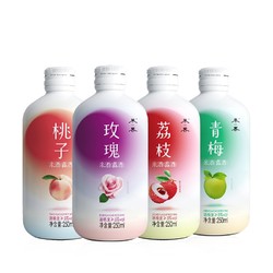 MIK 米客 米酒微醺低度果味 蜜桃玫瑰味套装250ml*4瓶
