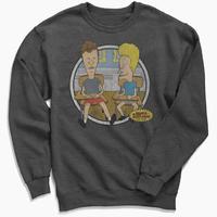 urban outfitters Beavis And Butt-Head Crew Neck Sweatshirt