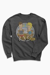 urban outfitters Beavis And Butt-Head Crew Neck Sweatshirt