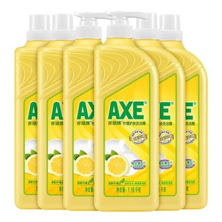 AXE 斧头 牌(AXE)洗洁精1.18kg套装维E护肤可洗果蔬去油污 6瓶