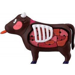 BANDAI 万代 Megahouse 3D动物拼图 拼装模型玩具 和牛烧肉