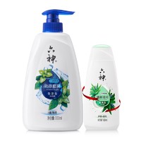 六神 劲凉酷爽沐浴露 950ml+清新滋润沐浴露 180ml