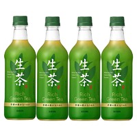 KIRIN 麒麟 绿茶饮料 生茶 525ml*4瓶