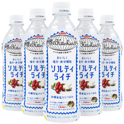 KIRIN 麒麟 日本进口 Kirin麒麟饮品冲绳海盐荔枝饮品0脂肪咸味夏季饮料500ml
