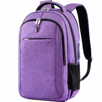 victoriatourist 维多利亚旅行者 15.6英寸双肩电脑包 Y901 紫色