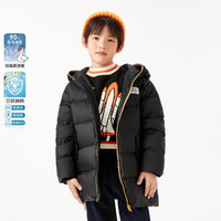 Semir 森马 宇航员系列2021冬季新款潮流印花保暖外套时尚宽松羽绒服男童
