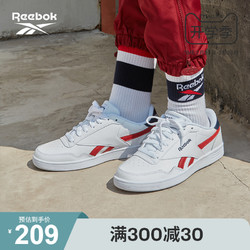 Reebok 锐步 官方男鞋女鞋FV5743休闲经典复古舒适小白鞋低帮板鞋