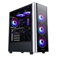 NINGMEI 宁美 魂-启航者 组装电脑（黑色、256GB SSD、酷睿i7-11700、GTX 1650 4G、8GB）