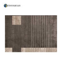 FINNNAVIAN 芬纳维亚简约地毯 TRATTO艺术地毯 可定制 深灰色 尺寸可定制