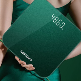 Lenovo 联想 电子秤 墨绿色