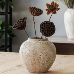 陶瓷花瓶 御三泥现代陶艺花瓶粗白泥小号多少钱 什么值得买