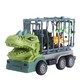 BEIBEGOOD 恐龙工程儿童玩具车 霸王龙运输囚车