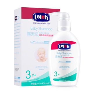 lelch 露安适 活力安护系列 儿童低泡洗发精 400ml*2瓶