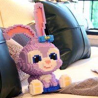 SPROUT 萌小鹰 大颗粒积木星戴露儿童玩具男女孩拼装串联礼物礼品 8723坐姿星戴露+积木工具锤