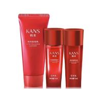 KanS 韩束 巨水光系列高保湿套装 (洁面乳15ml+弹润水15ml+弹润乳15ml)