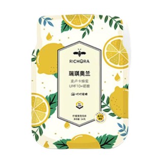 Richora 瑞琪奥兰 麦卢卡蜂蜜UMF10+硬糖 柠檬薄荷风味 54g*2袋