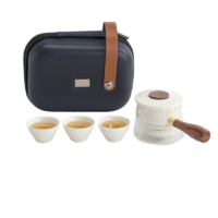 PLUS会员：南山先生 白瓷系列 茶具套装 5件套