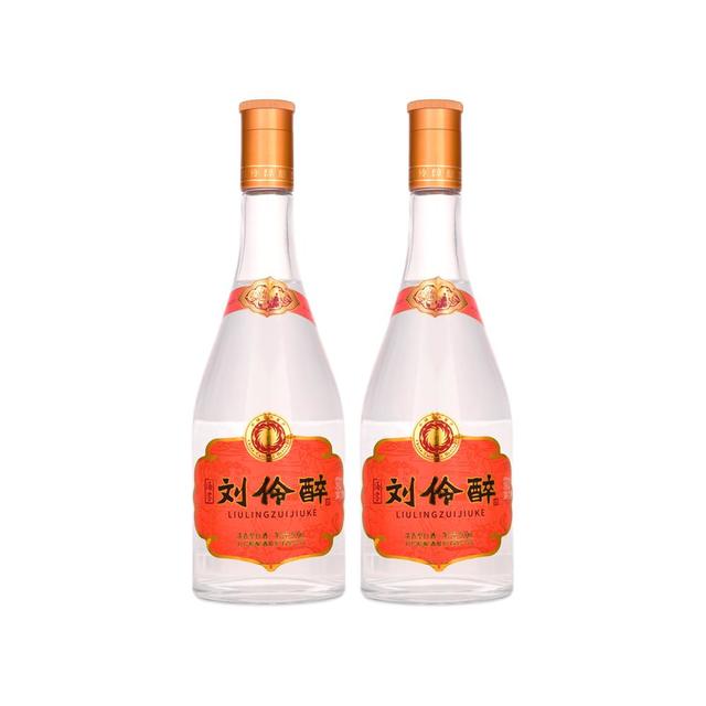 刘伶醉酒客52%vol 浓香型白酒500ml*2瓶双支装【报价价格评测怎么样