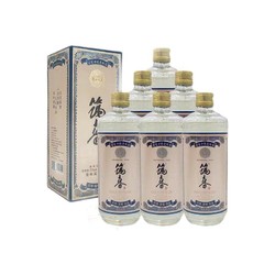 筑春 贵州筑春酒 53度经典铁盖玻璃瓶 酱香型高度白酒 500ml*6瓶整箱