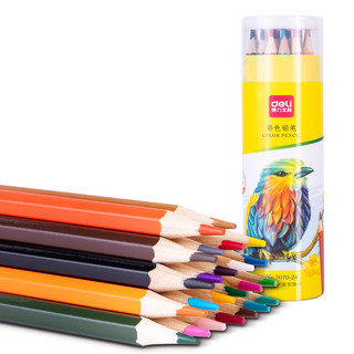 deli 得力 DL-7070-24 油性彩色铅笔 24色